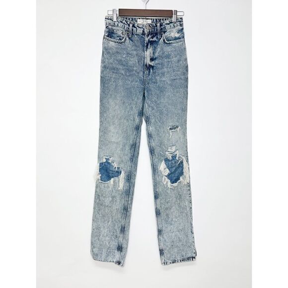 Free People We The Free My Own Lane Bootcut Jeans Size 25 - Picture 5 of 14